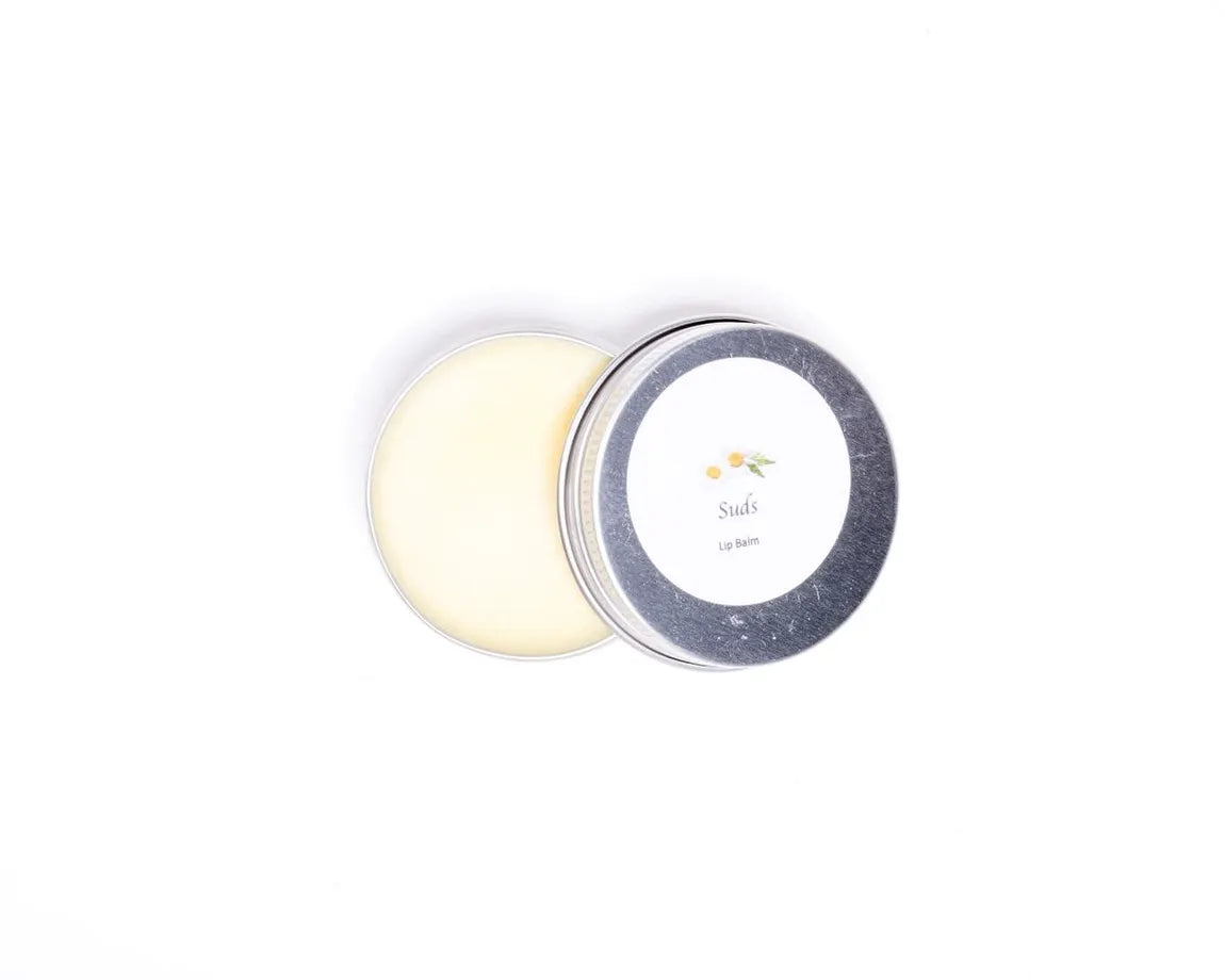 boite en métal ronde de Baume à lèvres solide - SUDS - PBS - Naturopathie & Zéro déchet