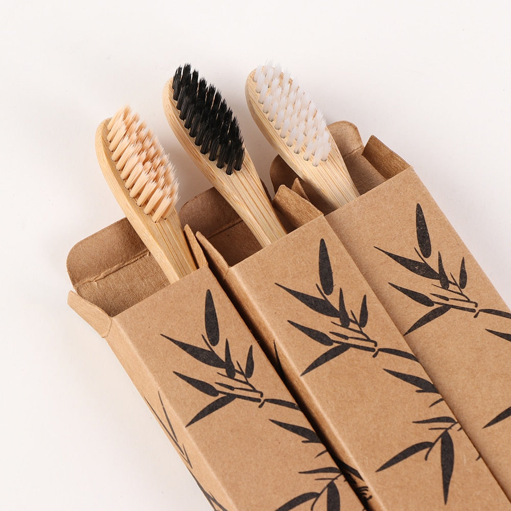 Brosse à dent bambou - PBS - Naturopathie & Zéro déchet