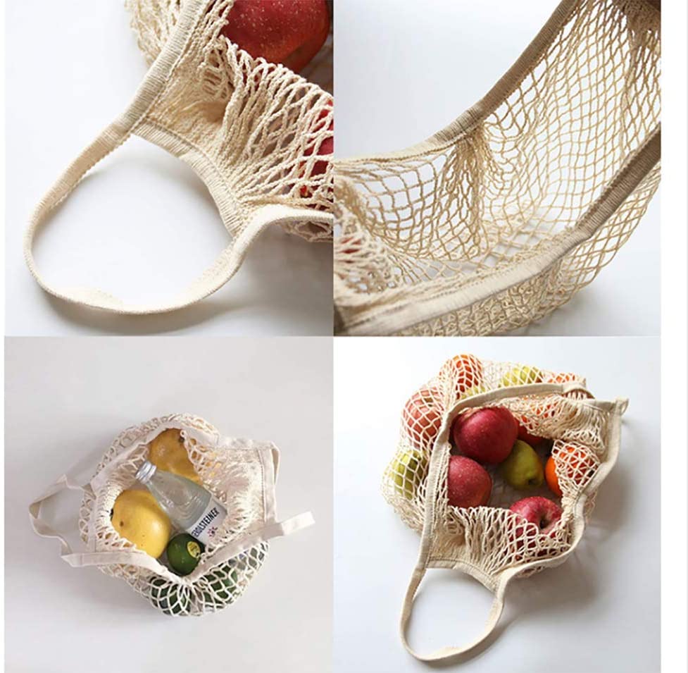 Sac filet réutilisable 100% coton - PBS - Naturopathie & Zéro déchet