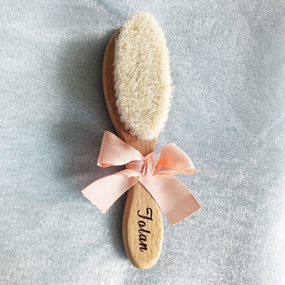 Peigne et brosse personnalisable pour bébé - PBS - Naturopathie & Zéro déchet