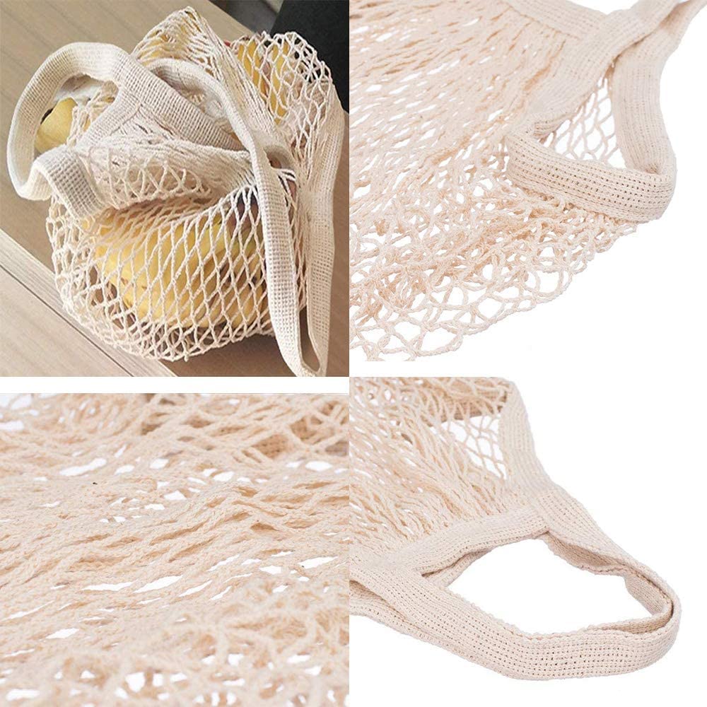 Sac filet réutilisable 100% coton - PBS - Naturopathie & Zéro déchet