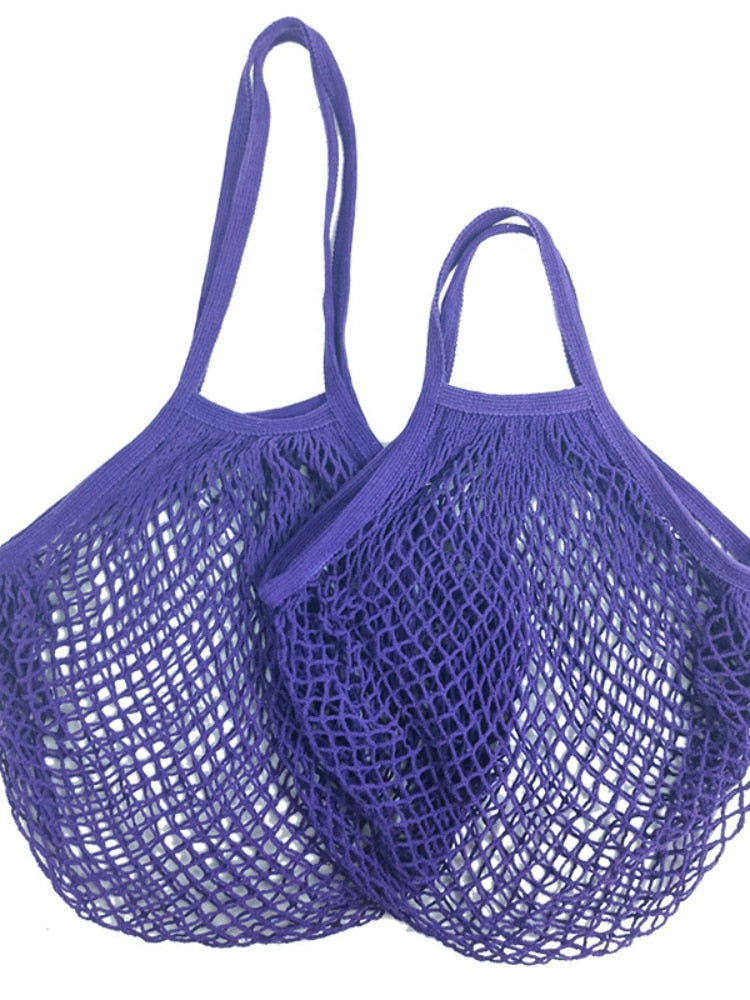 Sac filet réutilisable 100% coton - PBS - Naturopathie & Zéro déchet