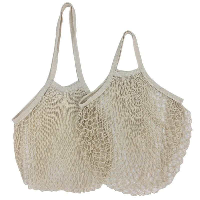 Sac filet réutilisable 100% coton - PBS - Naturopathie & Zéro déchet