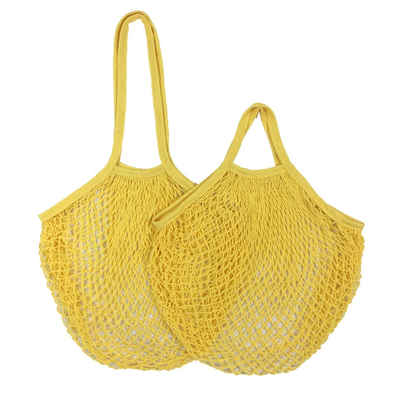 Sac filet réutilisable 100% coton - PBS - Naturopathie & Zéro déchet