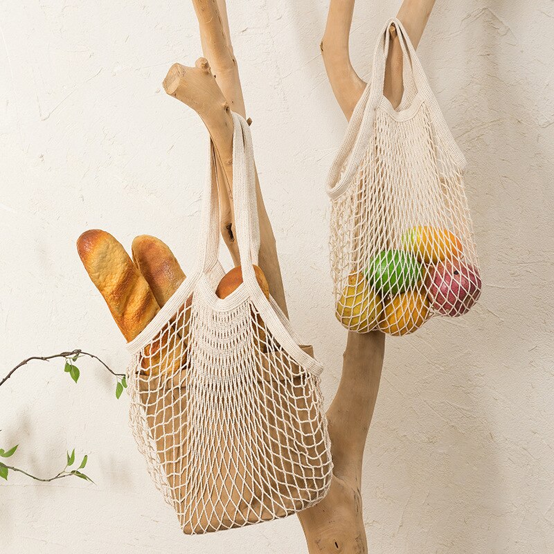 Sac filet réutilisable 100% coton - PBS - Naturopathie & Zéro déchet