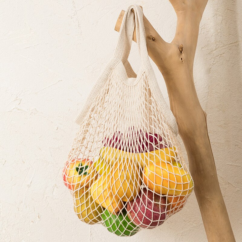 Sac filet réutilisable 100% coton - PBS - Naturopathie & Zéro déchet