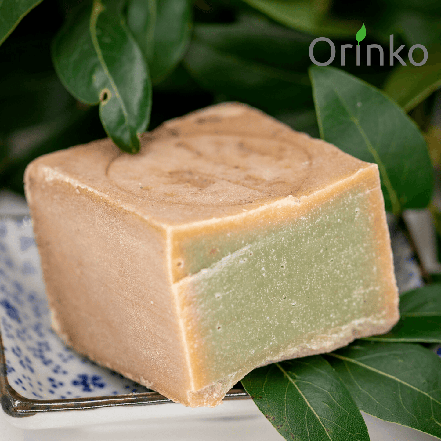 Lot de 2 véritables savons d'Alep traditionnels - ORINKO - PBS - Naturopathie & Zéro déchet