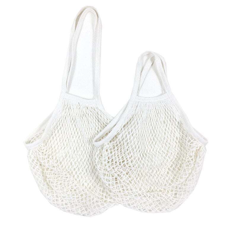 Sac filet réutilisable 100% coton - PBS - Naturopathie & Zéro déchet