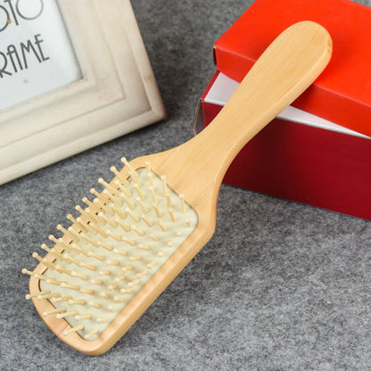 Brosse à cheveux en bois - PBS - Naturopathie & Zéro déchet