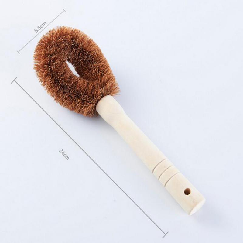 Brosse à vaisselle en fibre de coco - PBS - Naturopathie & Zéro déchet