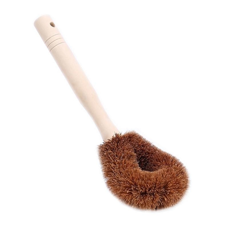 éponge, grattoir, brosse à vaisselle en fibre de coco et en bois. éponge naturelle et zéro déchet. Biodégradable écologique.