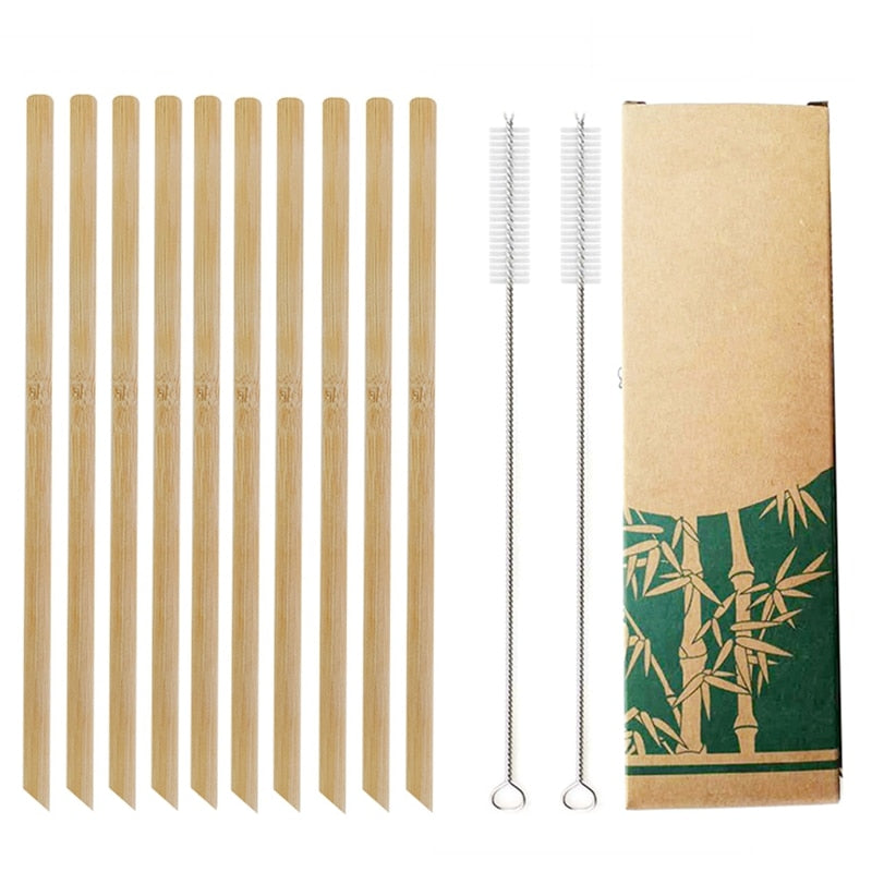 Pailles en bambou zéro déchet - PBS - Naturopathie & Zéro déchet