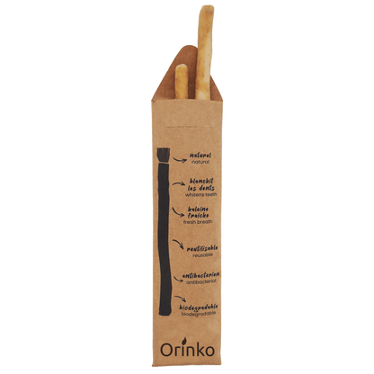 Lot de 2 bâtonnets de Siwak - ORINKO - PBS - Naturopathie & Zéro déchet